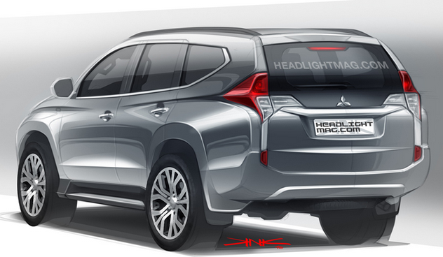 Pajero-sport2016-rear