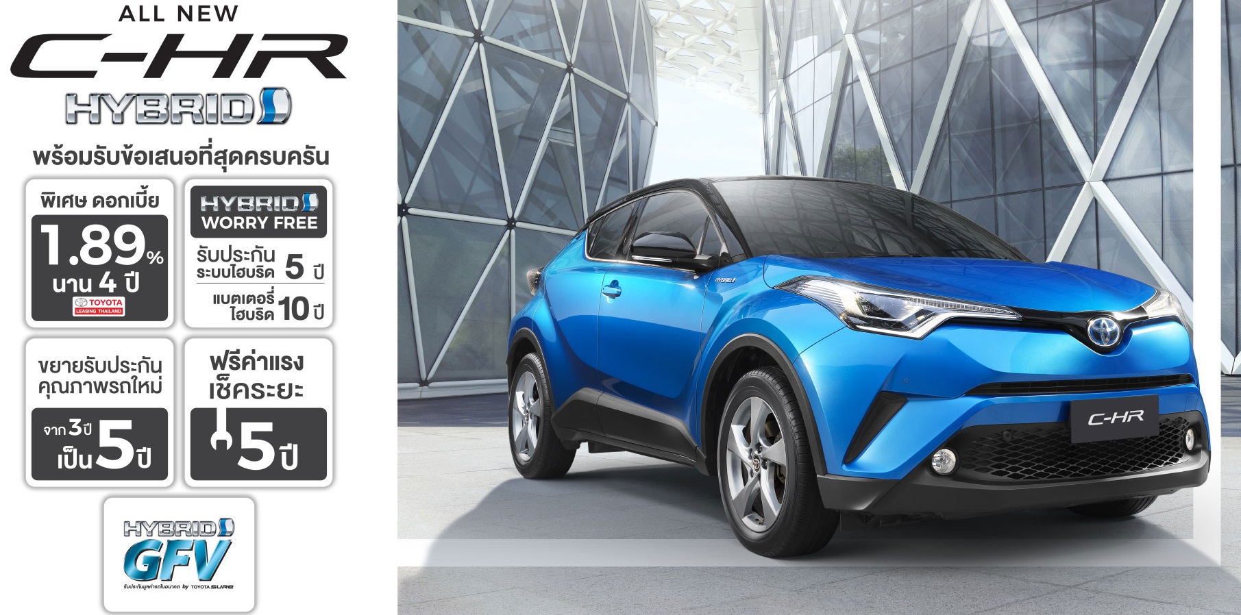 โปรโมชั่นออกรถ Toyota Revo ดาวน์ 29000, Yaris ดาวน์ 8500 – 31 ส.ค. 2561